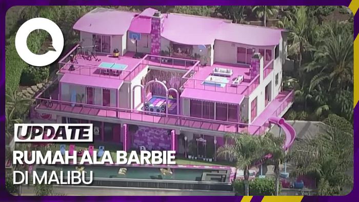 Serba Pink! Rumah Impian ala Barbie di Malibu