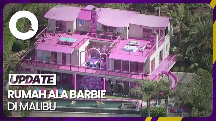 Serba Pink! Rumah Impian ala Barbie di Malibu