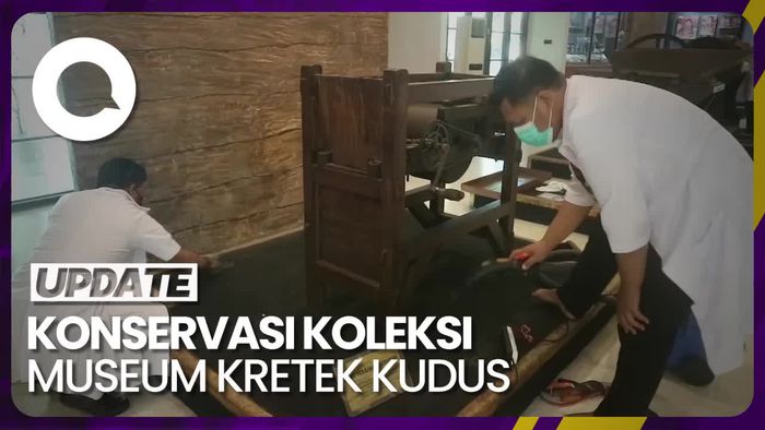 Puluhan Koleksi Museum Kretek Kudus Dikonservasi, Ada yang Berkarat