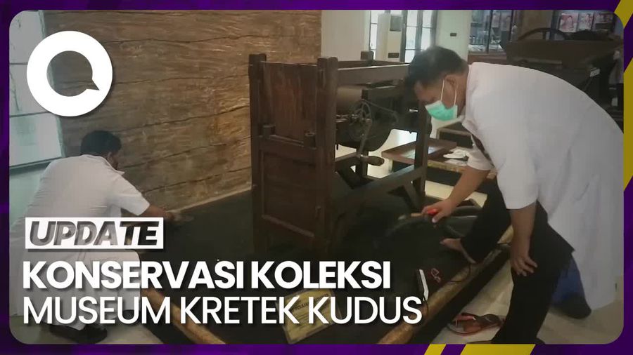 Puluhan Koleksi Museum Kretek Kudus Dikonservasi, Ada yang Berkarat