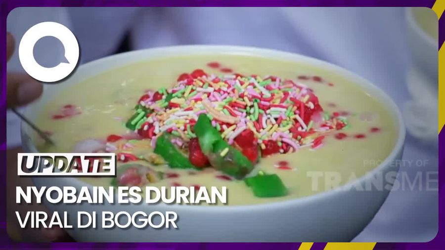 Bikin Laper: Membuktikan Rasa Es Durian Viral di Bogor