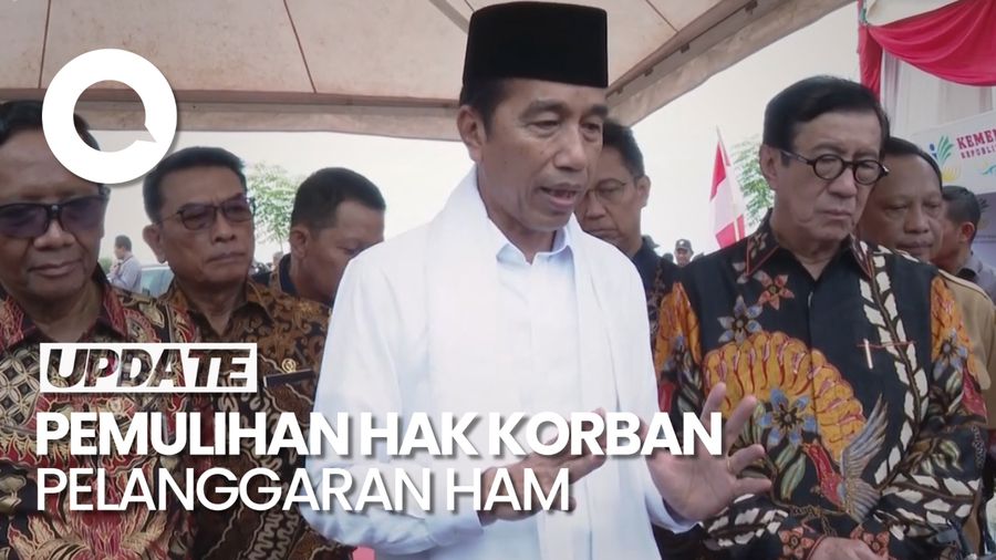 Jokowi Pulihkan Hak Korban Pelanggaran HAM Berat di Aceh: Ini Baru Awal