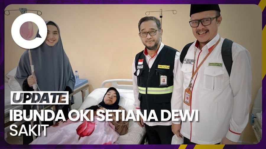 Kesehatan Ibunda Oki Setiana Dewi Menurun Jelang Wukuf di Arafah