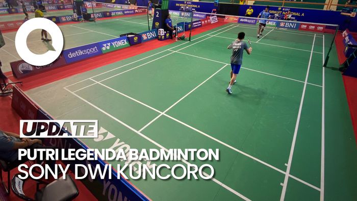 Putri Legenda Badminton Sony Dwi Kuncoro Masuk 16 Besar Sirnas B Kalsel 2023