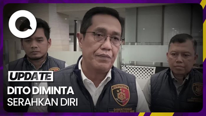 Dito Mahendra Diminta Segera Menyerahkan Diri ke Bareskrim