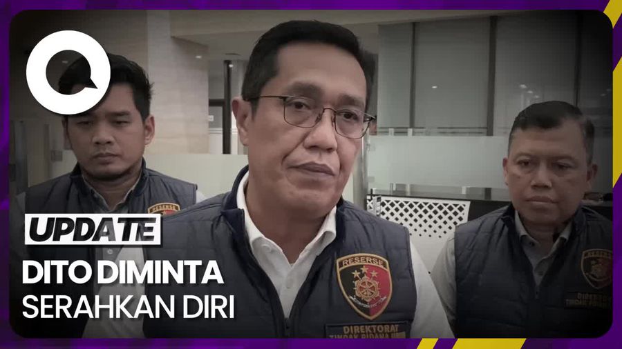 Dito Mahendra Diminta Segera Menyerahkan Diri ke Bareskrim