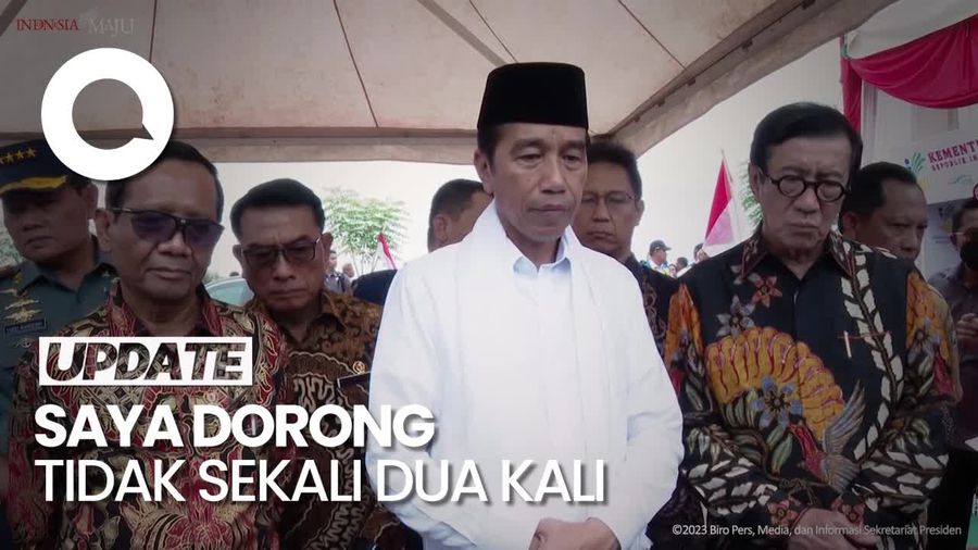 Jokowi Soal RUU Perampasan Aset: Saya Sudah Dorong, Sekarang di DPR