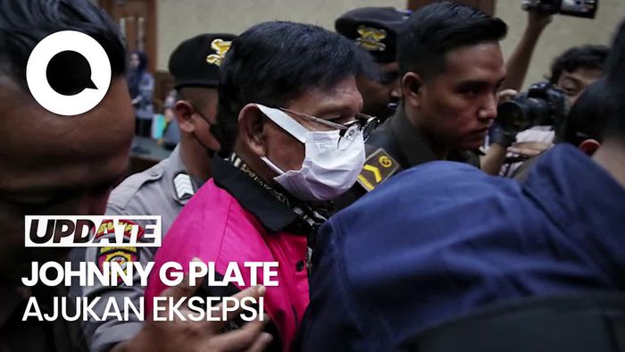 Momen Johnny G Plate Bantah Dakwaan Jaksa: Saya Akan Buktikan