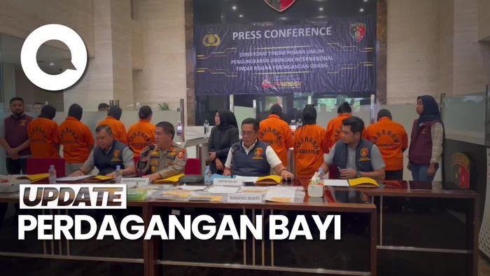 Bareskrim Polri Bongkar Perdagangan Bayi di Sulteng-Bekasi