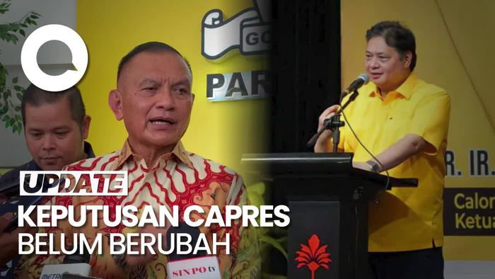 Sekjen Tegaskan Capres Golkar Tetap Airlangga Hartarto