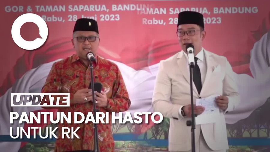Kagetnya Ridwan Kamil Disebut Hasto Bacawapres Ganjar