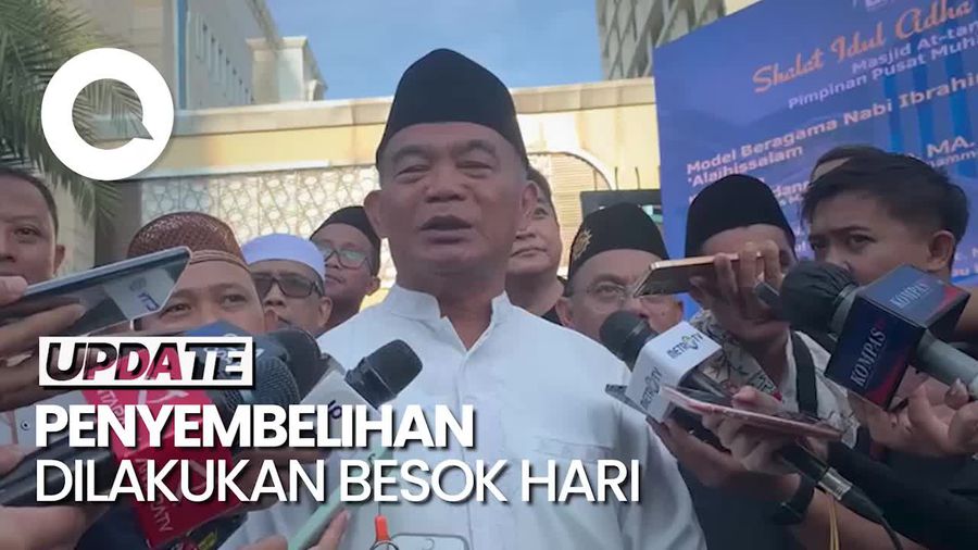Muhadjir Sarankan Jemaah Muhammadiyah Potong Kurban Besok