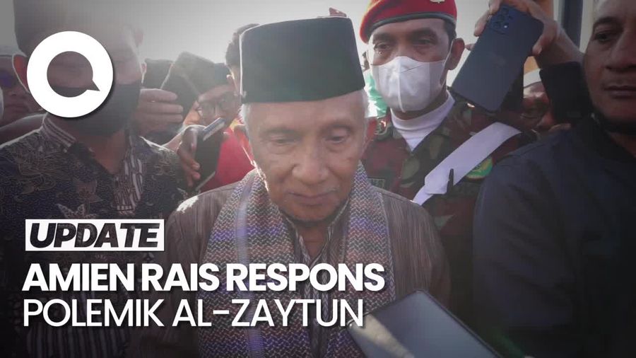 Amien Rais soal Ponpes Al-Zaytun: Produksi dari Orde Baru