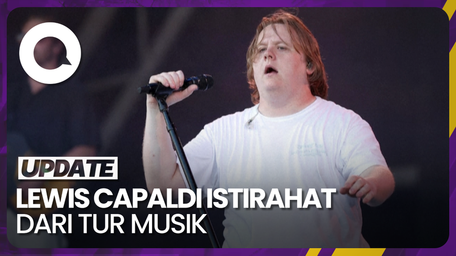 Lewis Capaldi Batal Manggung di We The Fest 2023 karena Masalah Kesehatan
