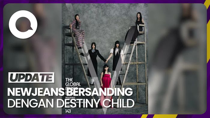 NewJeans Jadi Cover Majalah V, Group Kedua Setelah Destiny Child