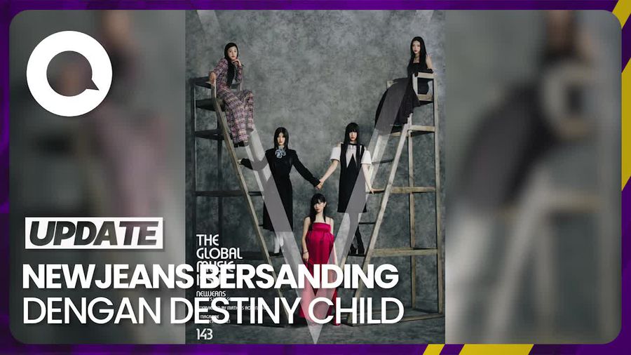 NewJeans Jadi Cover Majalah V, Group Kedua Setelah Destiny Child NewJeans Jadi Cover Majalah V, Group Kedua Setelah Destiny Child