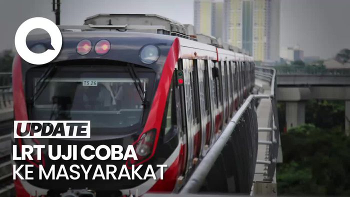 LRT Jabodebek Bakal Uji Coba 12 Juli-18 Agustus, Tarif Rp 1
