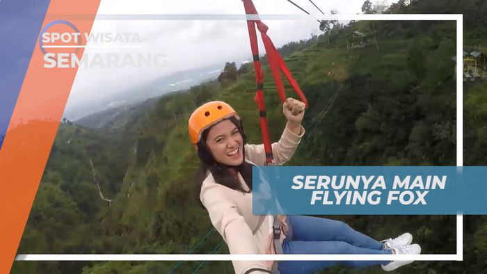 Memacu Adrenalin Bermain Flying Fox di Umbul Sidomukti Semarang