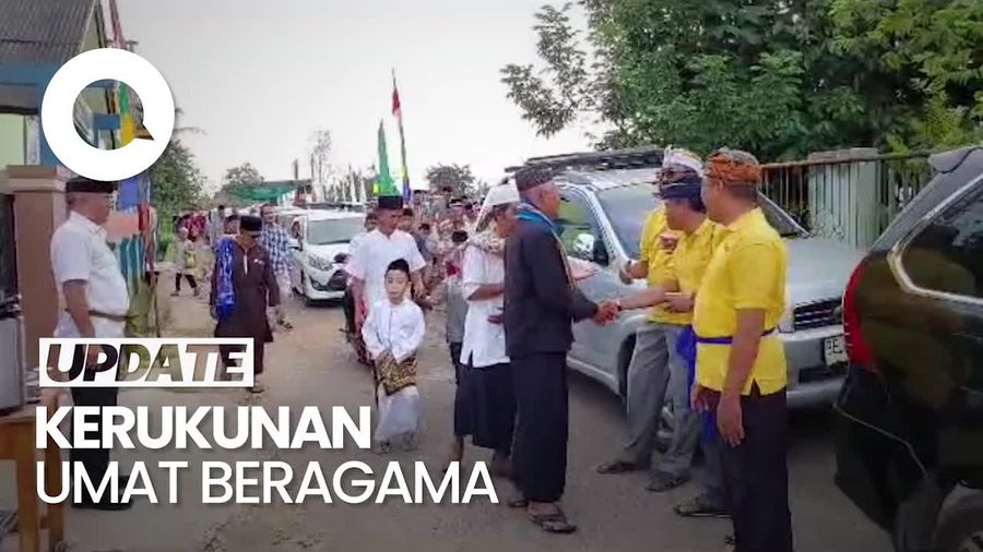 Pecalang Jaga Rumah Warga & Pelaksanaan Salat Id di Lampung