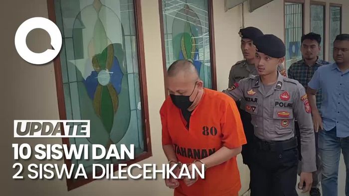 Aksi Bejat Oknum Guru Lecehkan Belasan Siswa di Ciamis