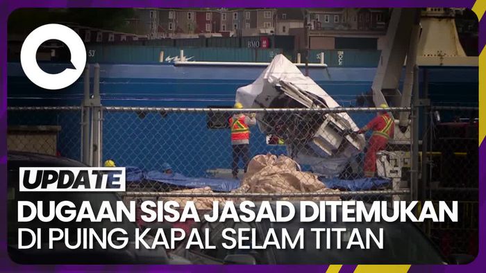 Sisa Jasad Manusia Diduga Ditemukan di Antara Puing Kapal Selam Titan
