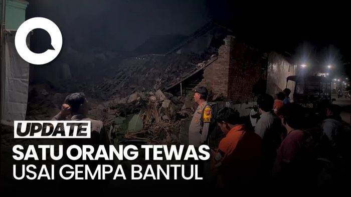 BPBD Bantul Update Gempa M 6,4: Satu Orang Tewas Karena Kaget