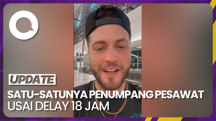 18 Jam Delay, Pria Ini Jadi Satu-satunya Penumpang Pesawat American Airlines 