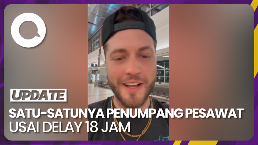 18 Jam Delay, Pria Ini Jadi Satu-satunya Penumpang Pesawat American Airlines 