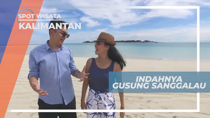 Melihat Keindahan Gusung Galau di Kepulauan Derawan Kalimantan Timur
