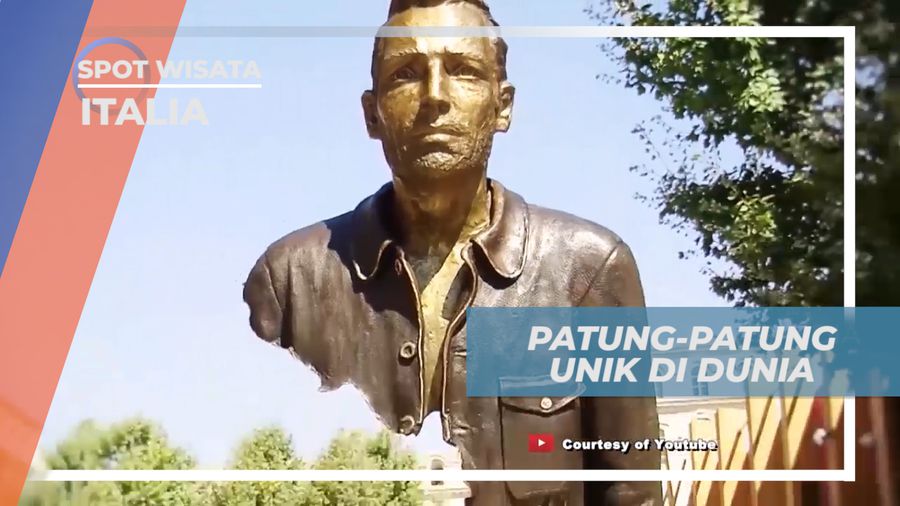 Melihat Dari Dekat Patung-patung Unik di Italia