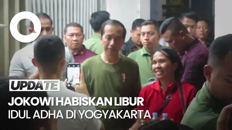 Habiskan Libur Idul Adha, Jokowi Jalan-jalan Malam di Malioboro