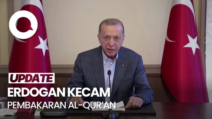 Al-Quran Dibakar di Swedia, Erdogan Singgung Politik Provokasi