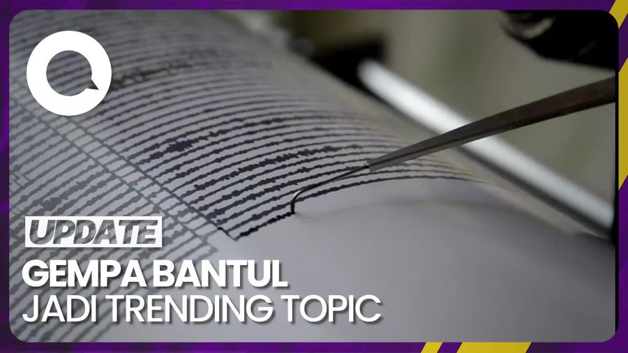 Gempa Bantul Puncaki Trending Topic, Netizen: Stay Safe!