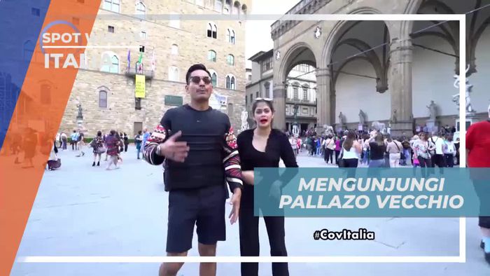 Berkunjung ke Pallazo Vecchio, Balai Kota Firenze Italia