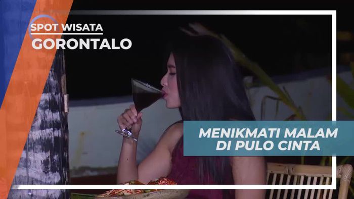 Menikmati Suasana Malam di Pulo Cinta Gorontalo