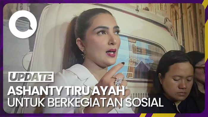 Berkaca dari Ayah, Ashanty Jadi Sering Ikut Kegiatan Sosial