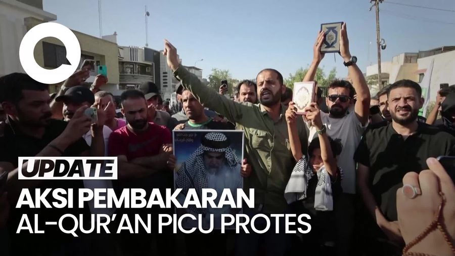 Buntut Pembakaran Al-Quran, Kedubes Swedia di Baghdad Diserbu