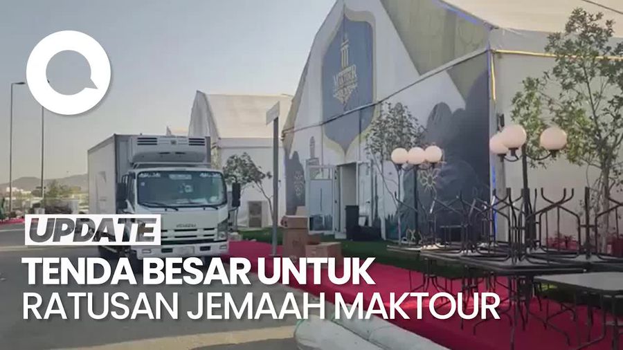 Intip Fasilitas Tenda Maktour di Mina