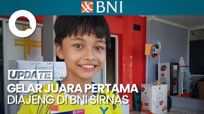 Senangnya Diajeng Usai Sabet Juara di BNI Sirnas Kalsel