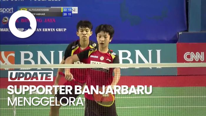 Dukungan Penonton BNI Sirnas 2023 Banjarbaru Tidak Kalah Heboh!