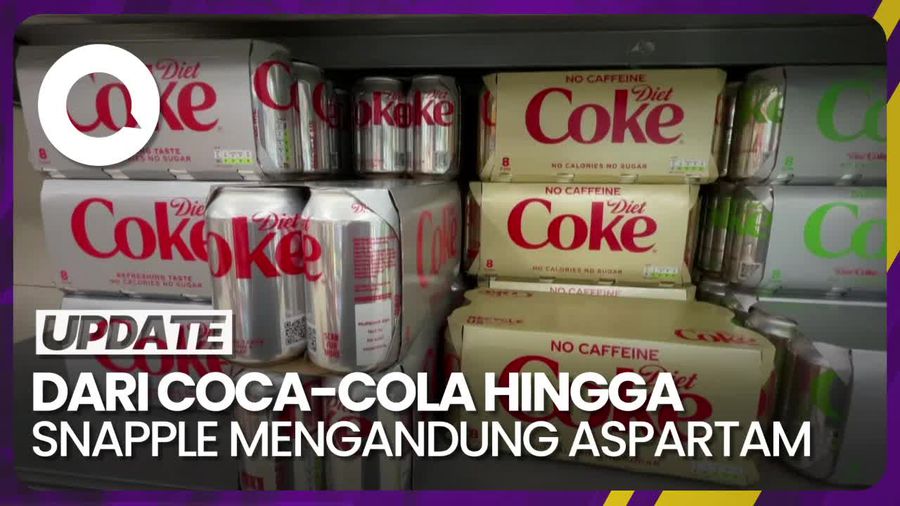 Hati-hati! Aspartam Banyak Ditemukan di Minuman Soda