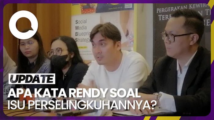 Jawaban Rendy Kjaernett soal Isu Perselingkuhan dengan Syahnaz