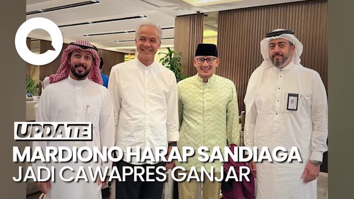 Ganjar-Sandiaga Bertemu di Tanah Suci, Mardiono Sebut Sinyal Duet Pilpres 