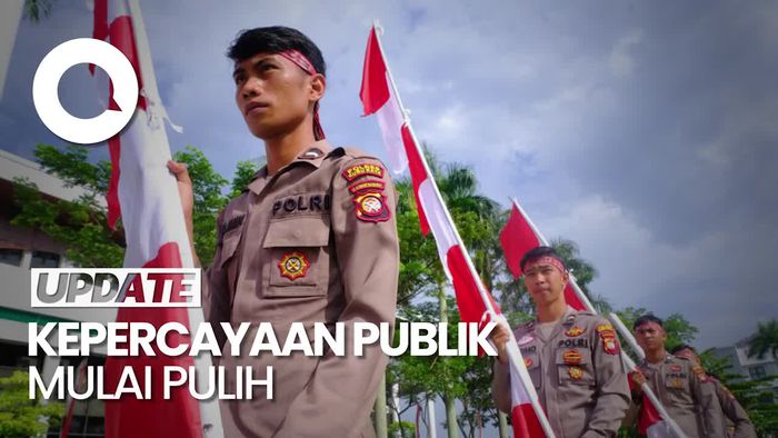 Survei Indikator: Tingkat Kepercayaan Terhadap Polri Naik 76,4% 