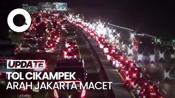Tol Japek Macet Panjang, Contraflow Berlaku Mulai Km 70 Hingga Km 47
