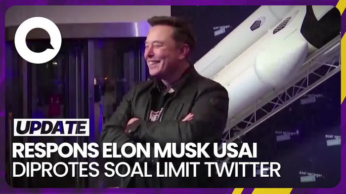 Elon Musk Ledek Netizen Usai Berlakukan Limit di Twitter