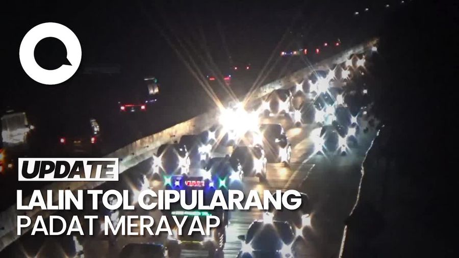 Long Weekend Berakhir, Tol Cipularang Padat Merayap