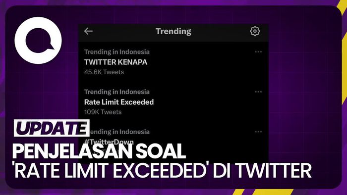 Twitter Kamu Kena Rate Limit Exceeded? Begini Kata Elon Musk