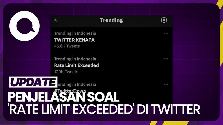 Twitter Kamu Kena Rate Limit Exceeded? Begini Kata Elon Musk