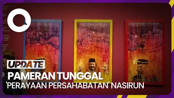 Makna yang Ingin Disampaikan Nasirun Lewat Pameran Perayaan Persahabatan
